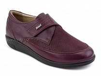 231161 Сурсил-Орто (Sursil-Ortho), туфли для взрослых, кожа, стрейч, бордовый, полнота 5 в Уфе