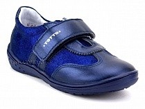 2436-132,522  Тотто (Totto) кроссовки детские ортопедические профилактические, кожа, синий. в Уфе