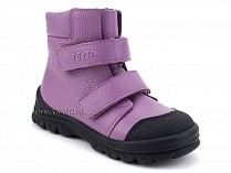 3381-700 Тотто (Totto), ботинки детские утепленные ортопедические профилактические, кожа, сиреневый. в Уфе
