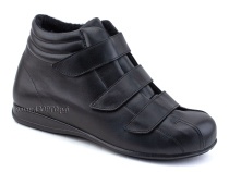 5008-02-1 МАРК Плюмекс (Plumex), ботинки для взрослых зимние, натуральная шерсть, кожа, черный, полнота 10 в Уфе