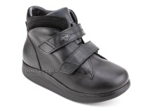 141607W Сурсил-Орто (Sursil-Ortho), зимние ботинки для взрослых, ригидная подошва, диабетическая подкладка, натуральный мех, кожа, нубук, черный, полнота 11 в Уфе