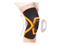 Н-103 Экотен (Ecoten) Бандаж компрессионный фиксирующий нижних конечностей на коленный сустав, эластичный с ребрами жесткости и силиконовым кольцом в Уфе
