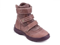 210-217,0159(1) Тотто (Totto), ботинки зимние, ирис, натуральный мех, кожа. в Уфе