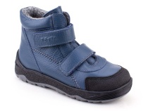 2458-702 Тотто (Totto), ботинки детские утепленные ортопедические профилактические, кожа, джинс в Уфе