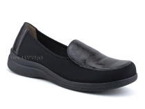 84-52Т-22-402/30 Рикосс (Ricoss) туфли для взрослых, кожа, лак, текстиль, черный, полнота 9 в Уфе